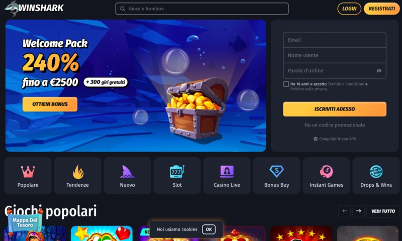 Winshark Homepage